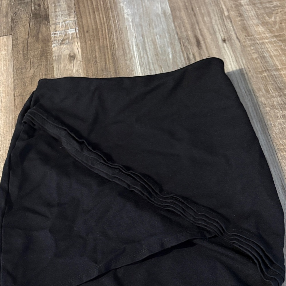 Windsor Black Asymmetrical Skirt